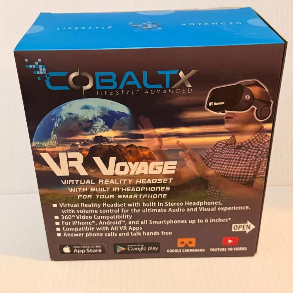 Colbaltx NIB Voyage Virtual Reality Headset Voyage
